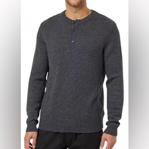 New tentree Men's Organic Cotton/Wool Supersoft Sweater Size L XL MSRP $118